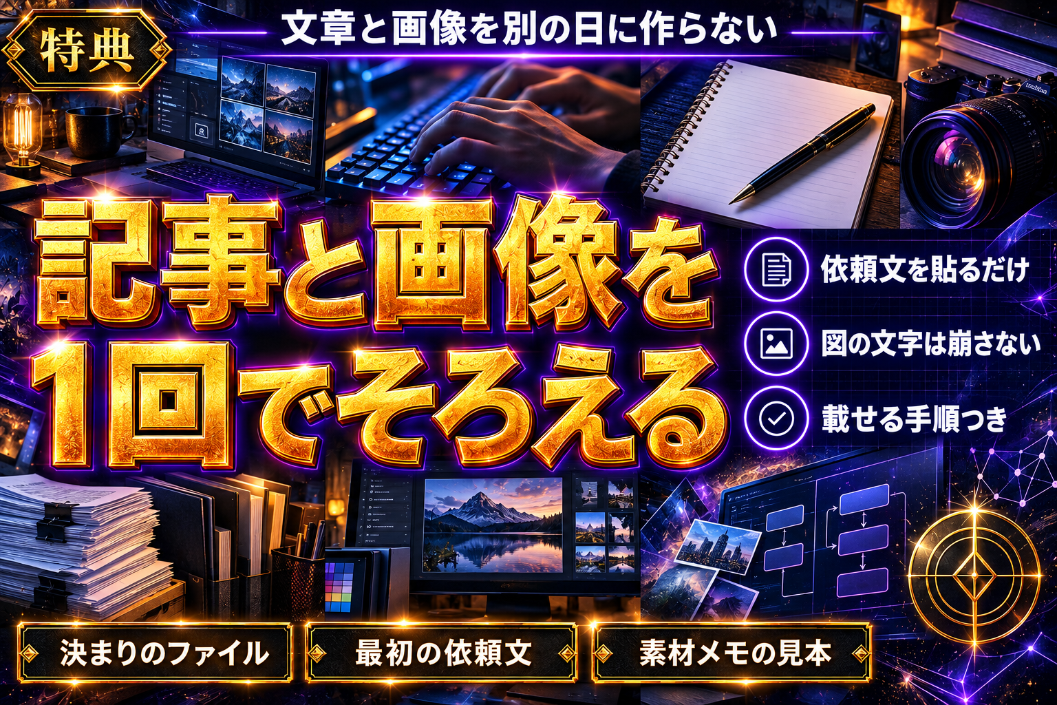 Codexに貼るだけで画像付きブログ記事が完成する実装キットの表紙