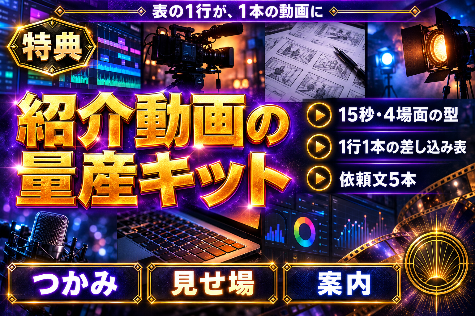 【保存版】広告動画が量産できるCodex指示キットの表紙