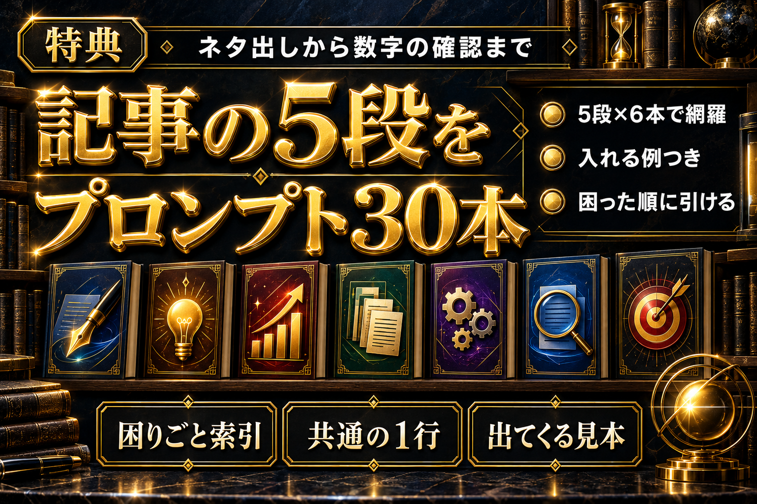 【完全網羅】ブログ記事のネタ出しから分析まで使えるChatGPTプロンプト30本の表紙
